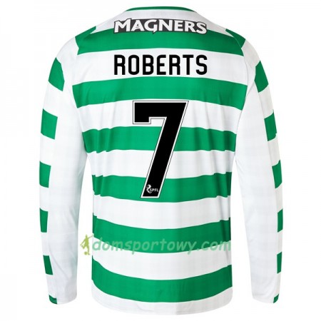 Koszulka Celtic FC Roberts 7 Domowe Koszulki Piłkarskie 2018-2019 Długi Rękaw